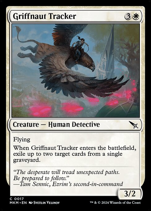 Griffnaut Tracker - Murders at Karlov Manor - 17