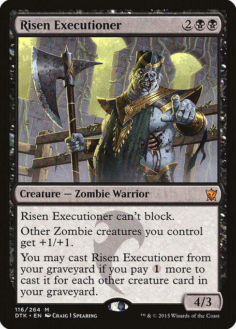 Risen Executioner - Dragons of Tarkir - 116