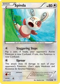 Spinda - XY - Primal Clash - 115/160