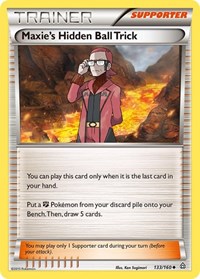 Maxie's Hidden Ball Trick - XY - Primal Clash - 133/160