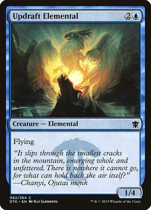 Updraft Elemental - Dragons of Tarkir - 82