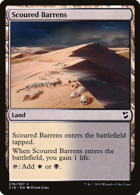 Scoured Barrens - Commander 2018 - 276