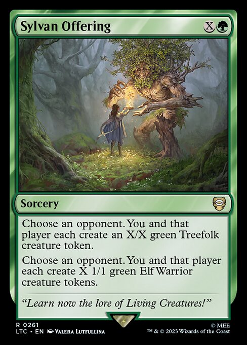 Sylvan Offering - Tales of Middle-earth Commander - 261
