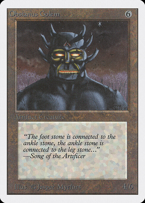 Obsianus Golem - Unlimited Edition - 268