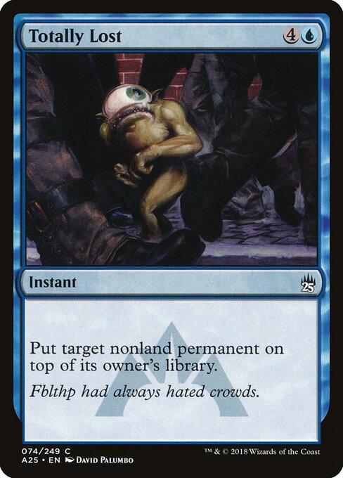 Totally Lost - Masters 25 - 74
