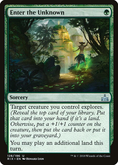 Enter the Unknown - Rivals of Ixalan - 128
