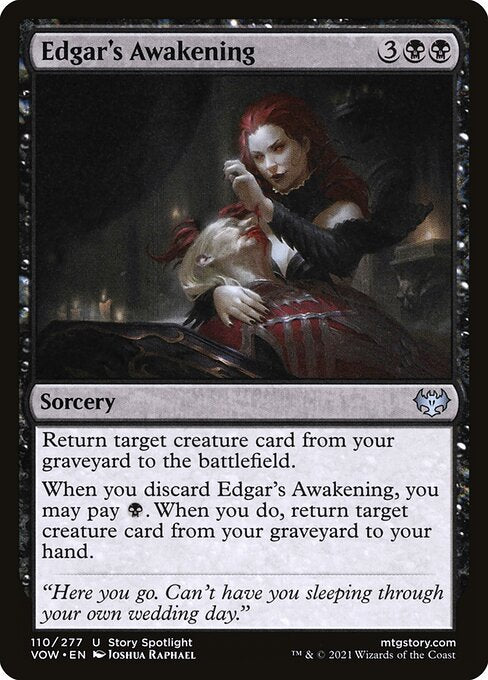 Edgar's Awakening - Innistrad: Crimson Vow - 110