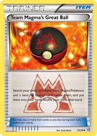 Team Magma's Great Ball - Double Crisis - 31/34