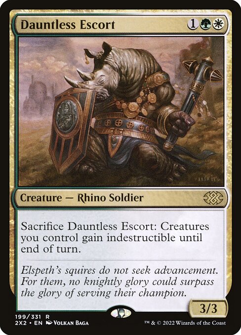 Dauntless Escort - Double Masters 2022 - 199