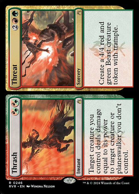 Thrash // Threat - Ravnica Remastered - 246