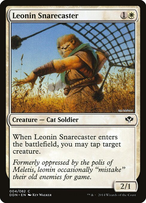 Leonin Snarecaster - Duel Decks: Speed vs. Cunning - 4