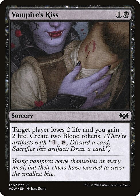 Vampire's Kiss - Innistrad: Crimson Vow - 136