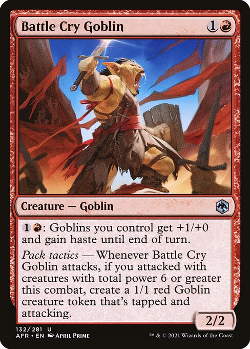 Battle Cry Goblin - Adventures in the Forgotten Realms - 132
