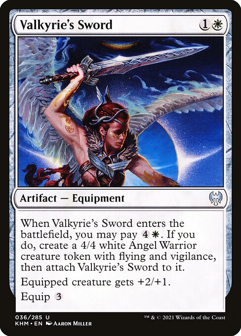 Valkyrie's Sword - Kaldheim - 36