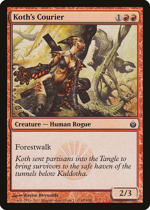 Koth's Courier - Mirrodin Besieged - 68