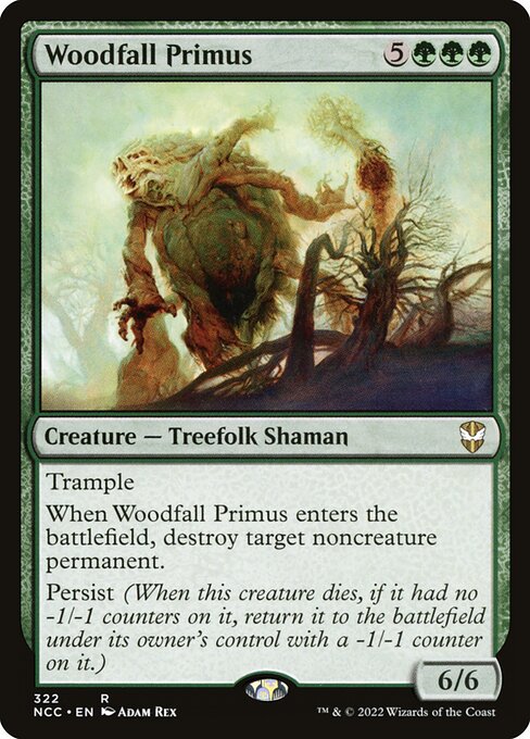 Woodfall Primus - New Capenna Commander - 322