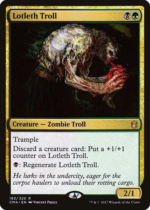Lotleth Troll - Commander Anthology - 183