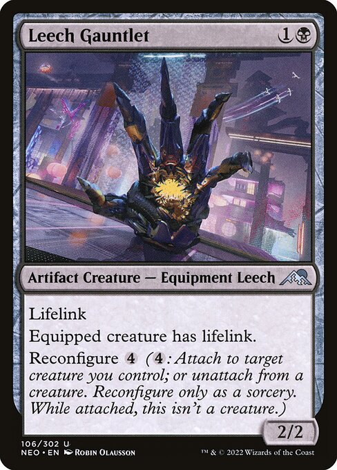 Leech Gauntlet - Kamigawa: Neon Dynasty - 106