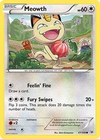 Meowth - XY - Roaring Skies - 67/108