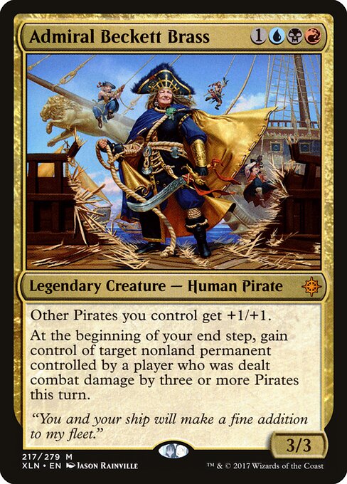 Admiral Beckett Brass - Ixalan - 217