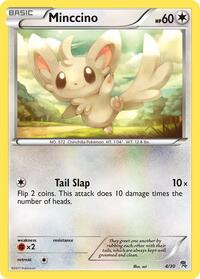 Minccino (#4) - BW Trainer Kit: Excadrill & Zoroark - 4/30