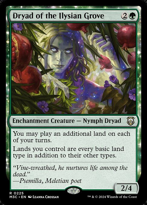 Dryad of the Ilysian Grove - Modern Horizons 3 Commander - 225