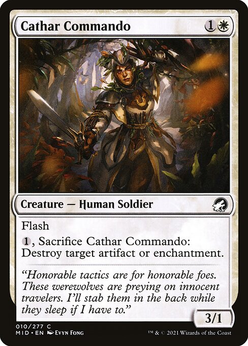 Cathar Commando - Innistrad: Midnight Hunt - 10