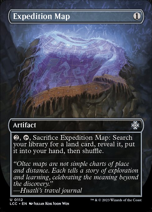 Expedition Map - The Lost Caverns of Ixalan Commander - 112