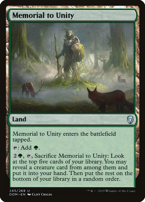 Memorial to Unity - Dominaria - 245