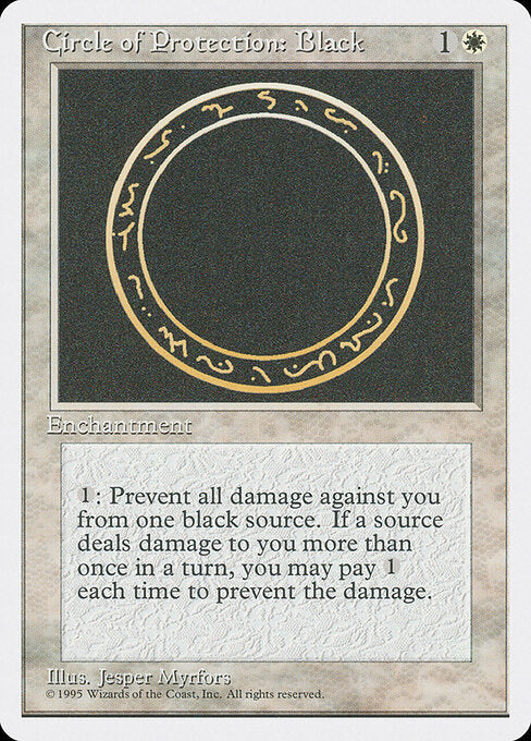Circle of Protection: Black - Fourth Edition - 14
