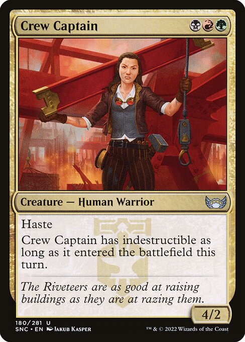 Crew Captain - Streets of New Capenna - 180