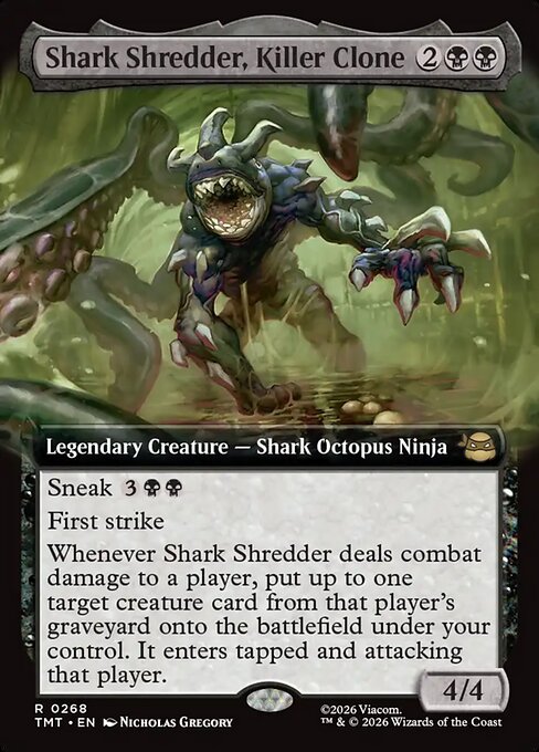 Shark Shredder, Killer Clone - Teenage Mutant Ninja Turtles - 268