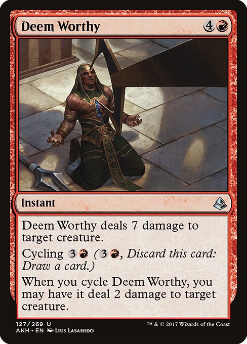 Deem Worthy - Amonkhet - 127