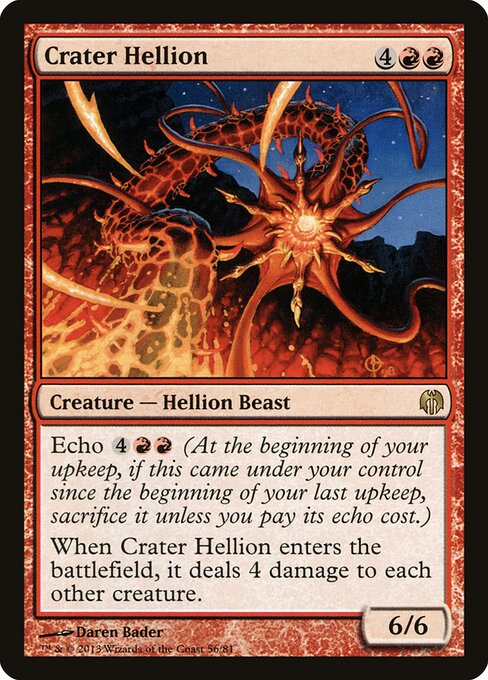 Crater Hellion - Duel Decks: Heroes vs. Monsters - 56