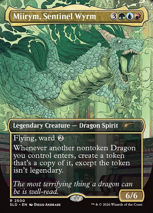 Miirym, Sentinel Wyrm - Secret Lair Drop - 2500