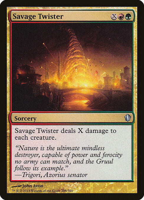 Savage Twister - Commander 2013 - 208
