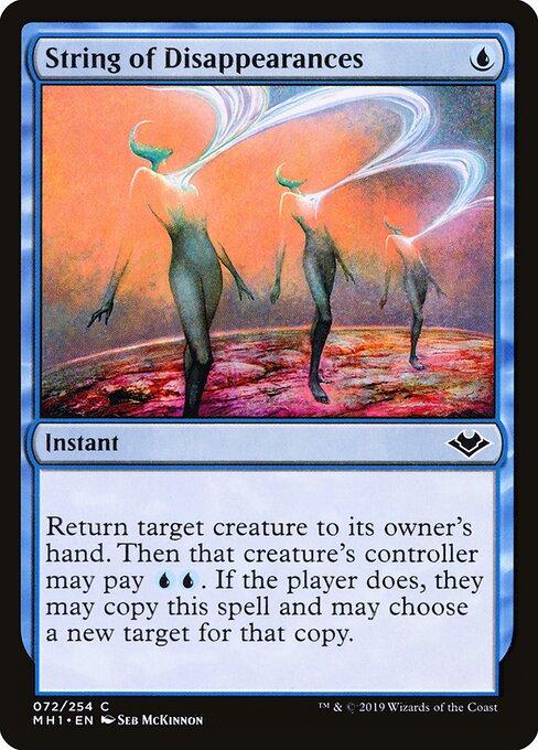 String of Disappearances - Modern Horizons - 72