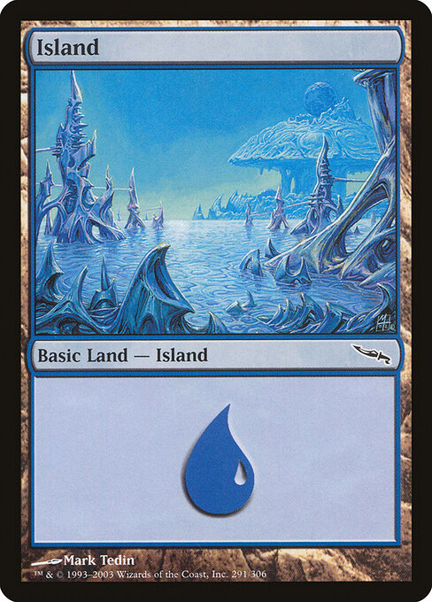 Island - Mirrodin - 291