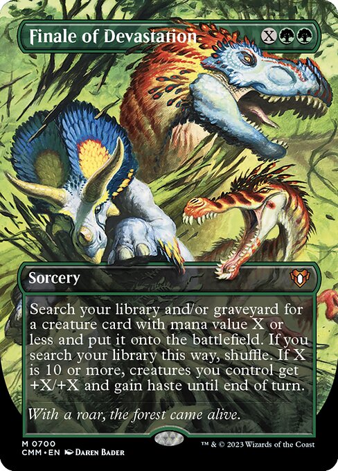 Finale of Devastation - Commander Masters - 700