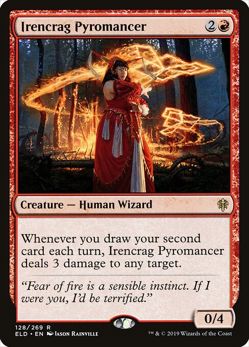 Irencrag Pyromancer - Throne of Eldraine - 128