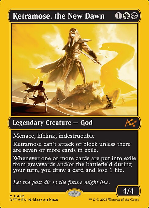 Ketramose, the New Dawn - Aetherdrift - 482