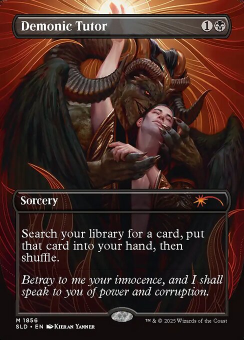 Demonic Tutor - Secret Lair Drop - 1856