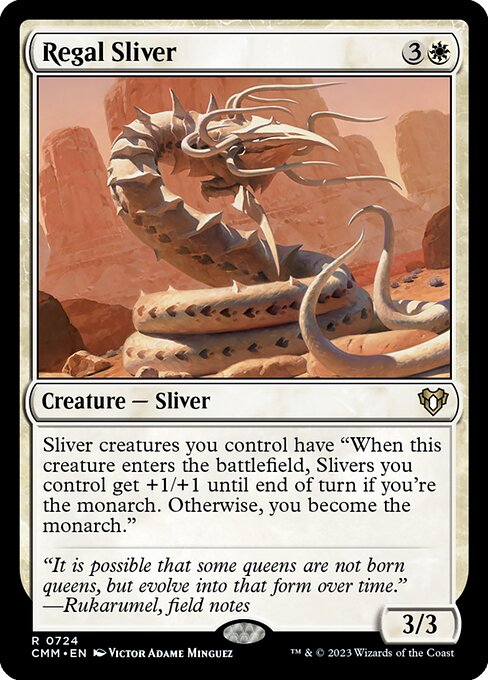 Regal Sliver - Commander Masters - 724