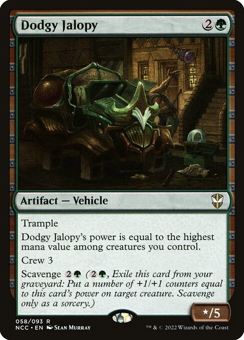 Dodgy Jalopy - New Capenna Commander - 58