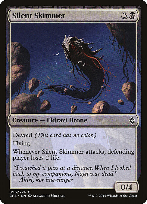Silent Skimmer - Battle for Zendikar - 96