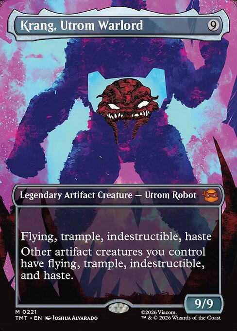 Krang, Utrom Warlord - Teenage Mutant Ninja Turtles - 221