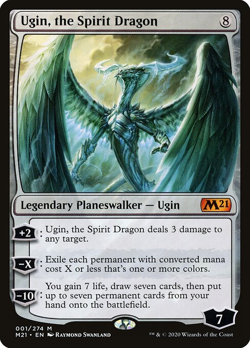 Ugin, the Spirit Dragon - Core Set 2021 - 1