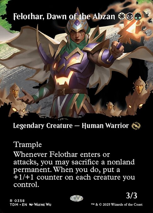Felothar, Dawn of the Abzan - Tarkir: Dragonstorm - 358