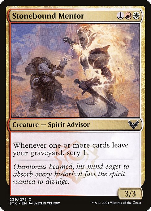 Stonebound Mentor - Strixhaven: School of Mages - 239