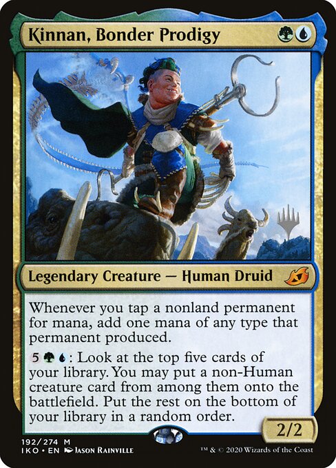 Kinnan, Bonder Prodigy - Ikoria: Lair of Behemoths Promos - 192p